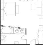 CHI EXP PAT Suite floor plan.gif (3104 bytes)