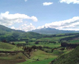 !!!!ECU_Zuleta_Vista del Cayambe.jpg (19748 bytes)