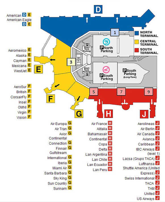 Newstand Mia Miami Intl Airport Map